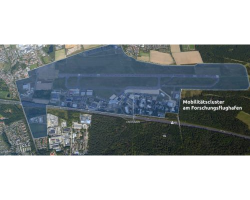 Forschungsflughafen Panorama 2020 Entwurf